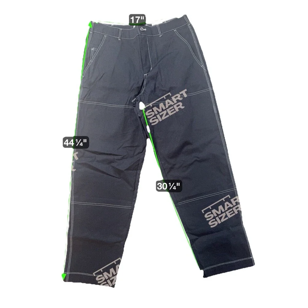 Mens Size 34 Nike SB Double Knee Ripstop Skate Pants FB8428-010Black